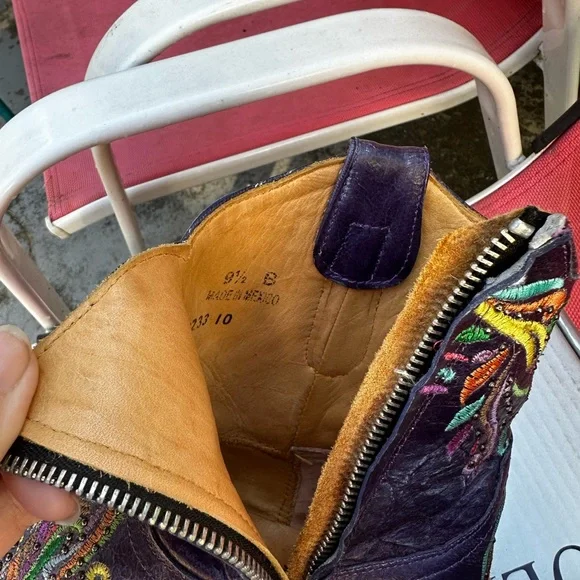 Old Gringo Women's Multicolor Embroidered Ankle Boots - Picture 5 of 9